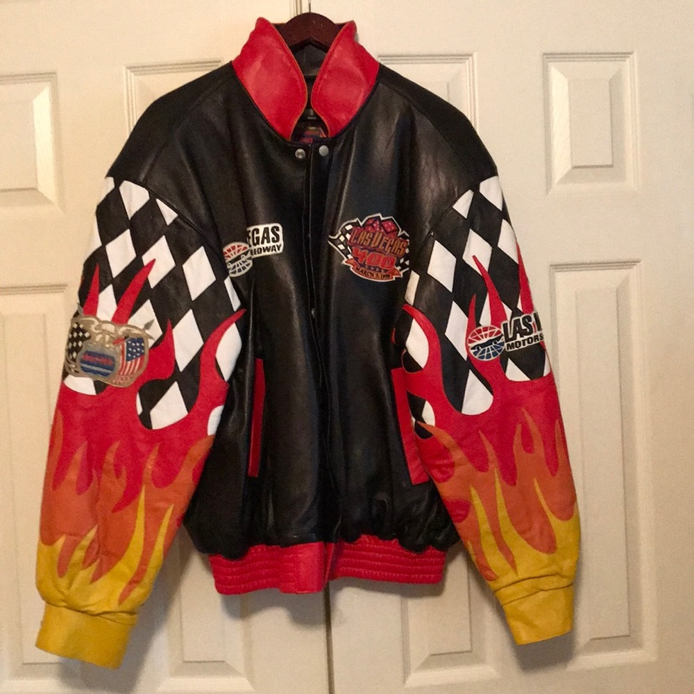 NASCAR Leather Jacket
